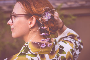 Floratcha im Kimono in Japan