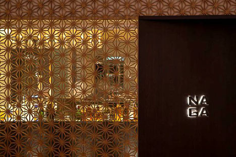 Fassade des Naga Restaurants in  Rio de Janeiro